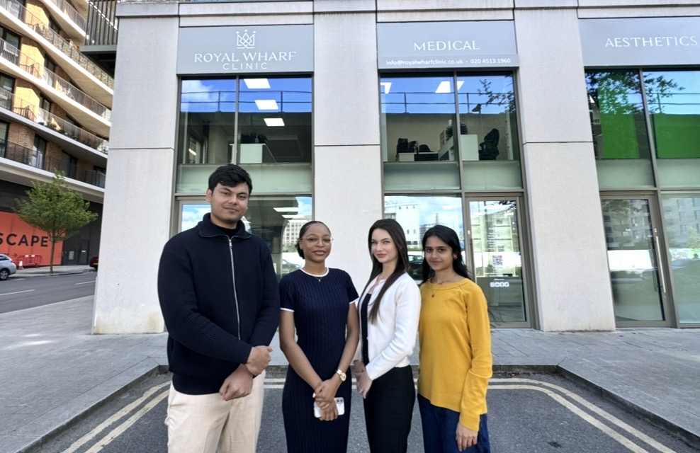 Royal Wharf team