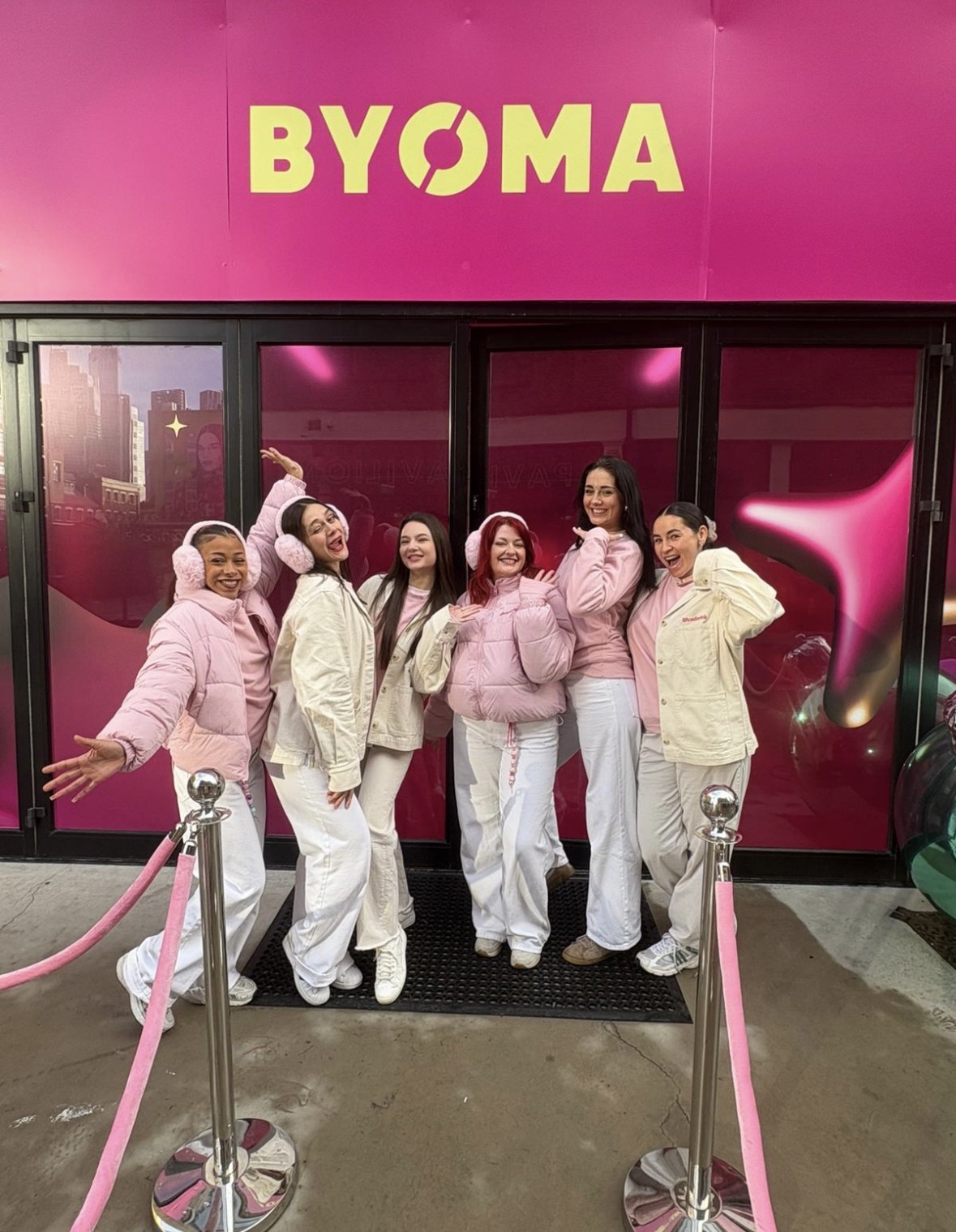 BYOMA activation team