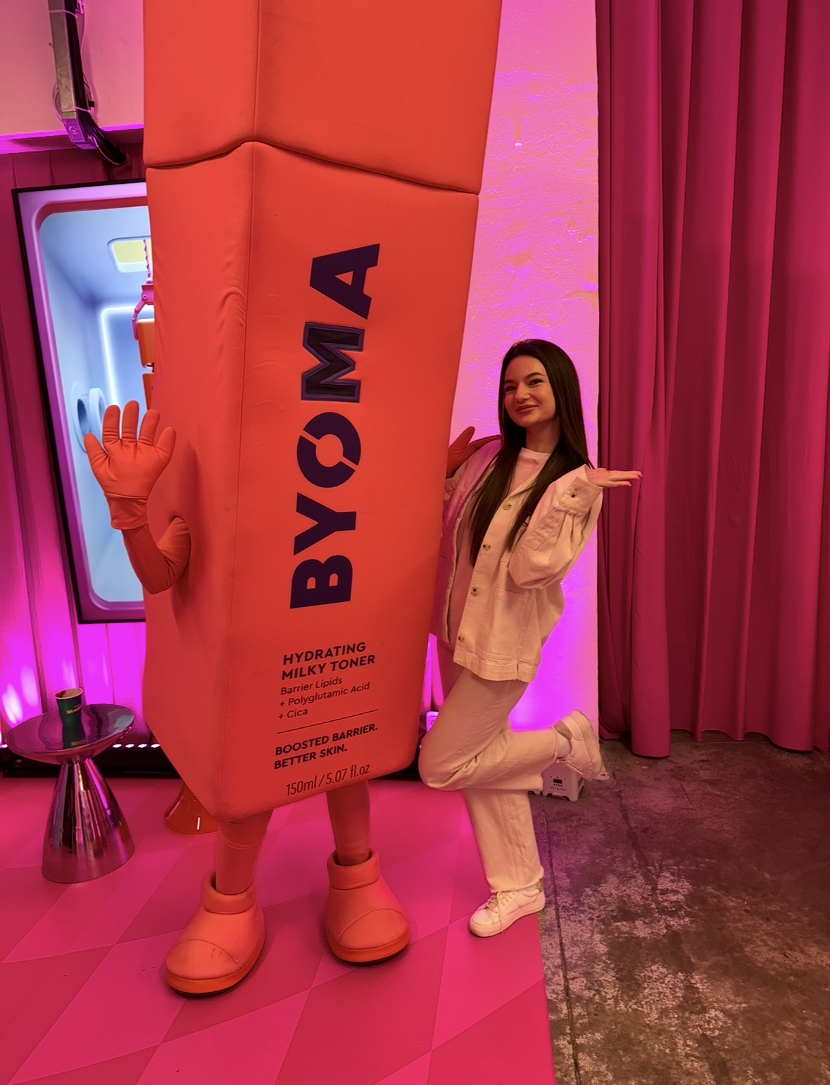 BYOMA mascot