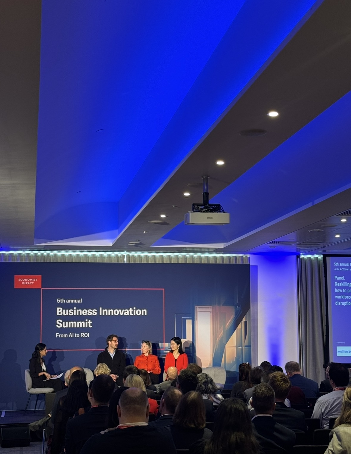 Economist Impact reception desk